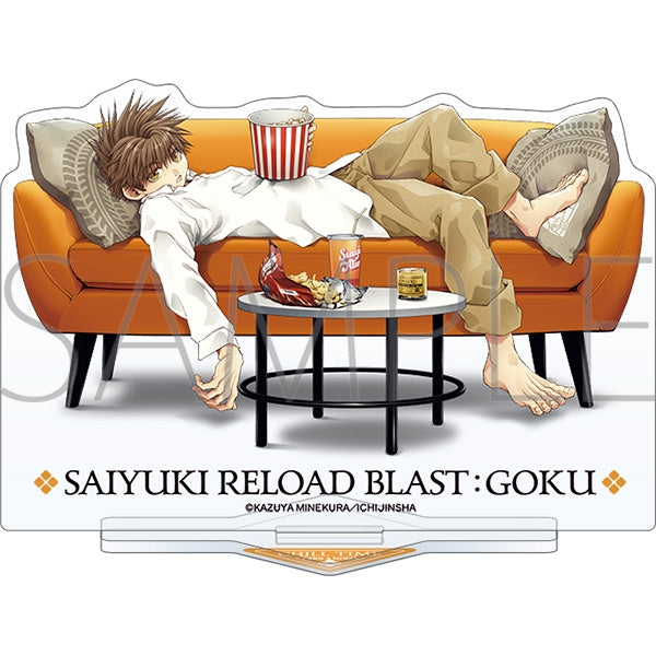 (Goods - Acrylic Stand) Saiyuki RELOAD BLAST Acrylic Stand Son Goku Relax-Time