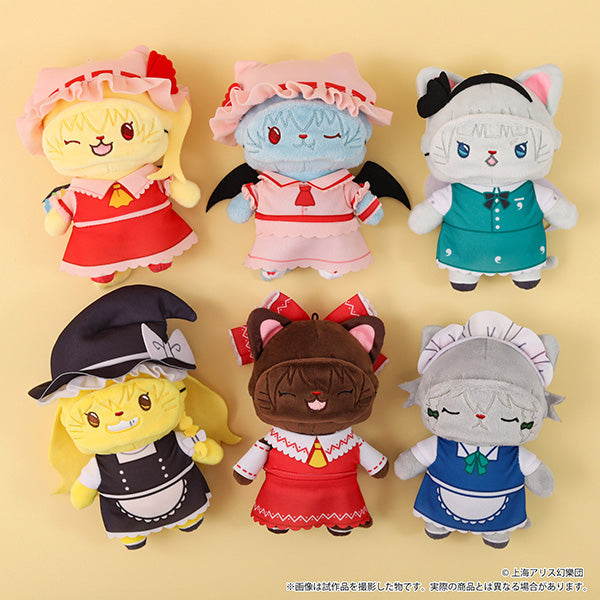 (Goods - Keychain) Touhou Project withCAT Plush With Eye Mask Keychain Marisa Kirisame