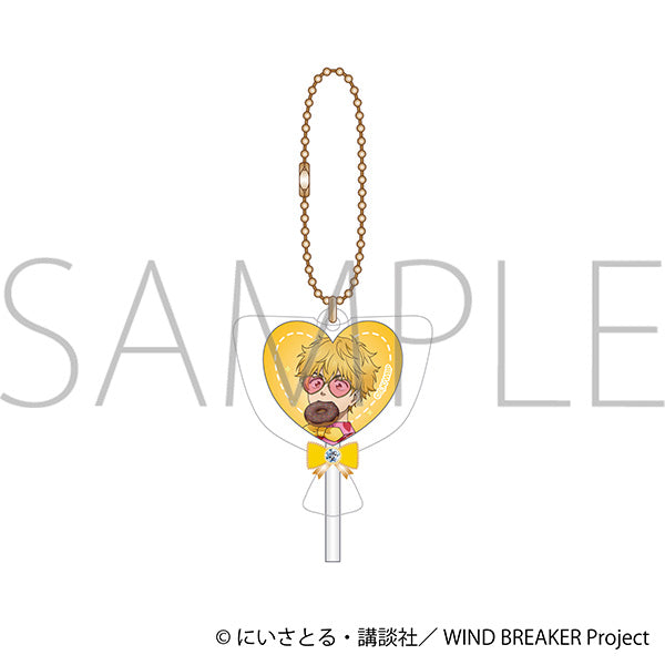 (Goods - Keychain) WIND BREAKER Candy Keychain Akihiko Nirei ~Valentine's~