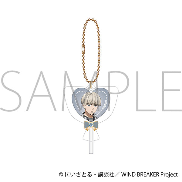 (Goods - Keychain) WIND BREAKER Candy Keychain Ren Kaji ~Valentine's~