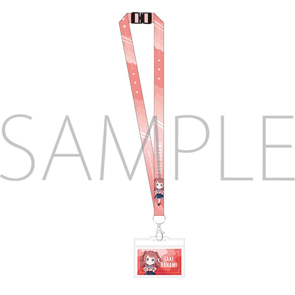 (Goods - Strap) Gakuen iDOLM@STER Neck Strap Saki Hanami