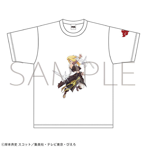 (Goods - Shirt) NARUTO Shippuden T-shirt Deidara Ninden Boukentan
