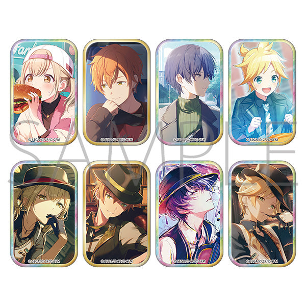 (Goods - Badge) Hatsune Miku: Colorful Stage! Square Badge Collection Vol. 54 B (Blind Box -Single)