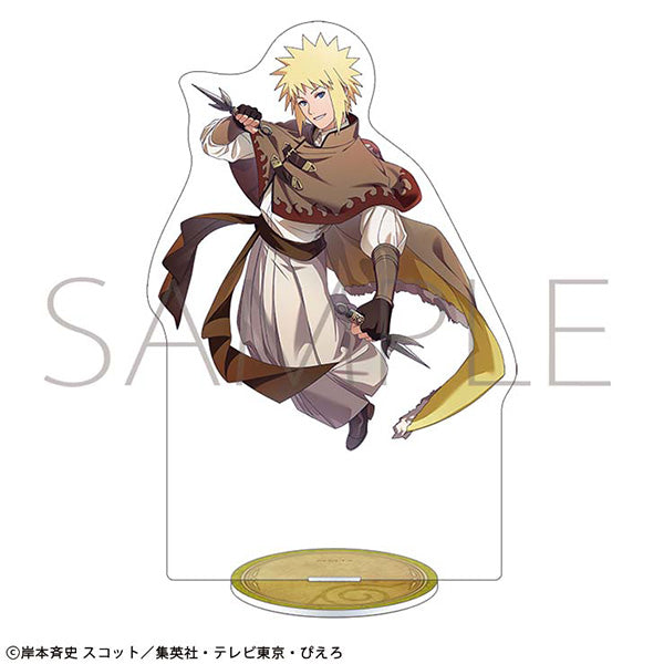 (Goods - Acrylic Stand) NARUTO Shippuden Acrylic Stand Minato Namikaze Ninden Boukentan