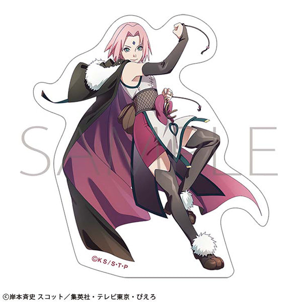 (Goods - Sticker) NARUTO Shippuden Sticker Sakura Haruno Ninden Boukentan