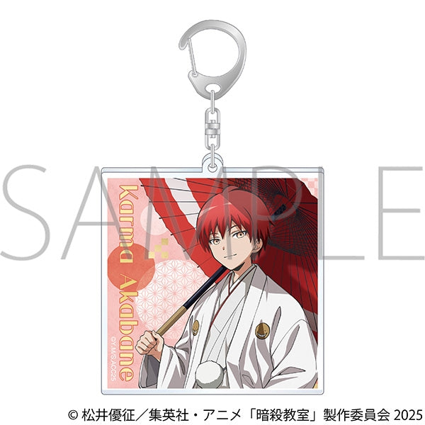 (Goods - Keychain) Assassination Classroom Acrylic Keychain Karma Akabane