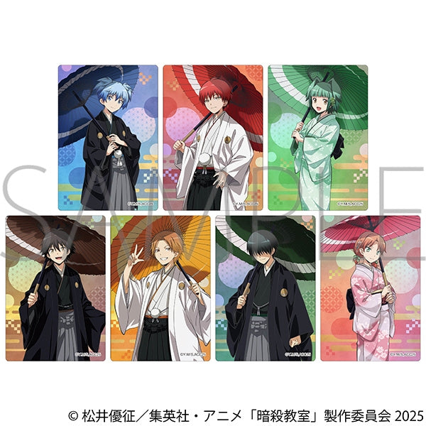 (Goods - Card) Assassination Classroom Iridescent Art Collection (Blind Box -Single)
