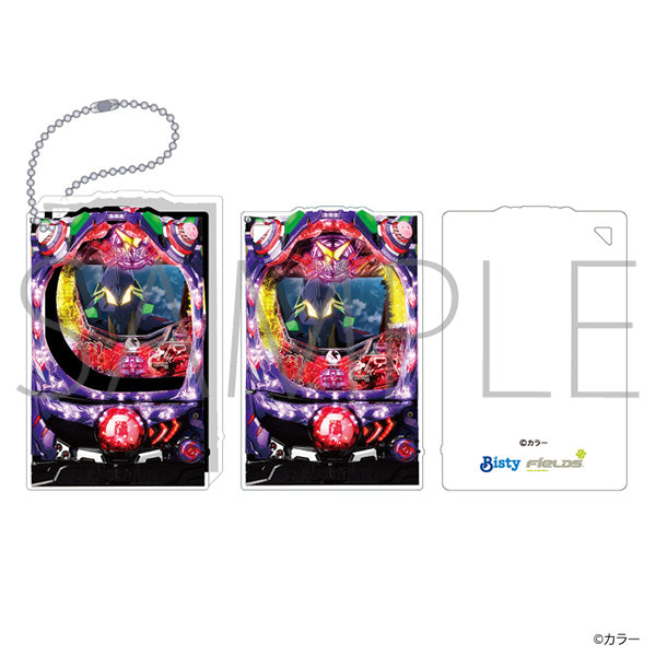 (Goods - Keychain) Evangelion Acrylic Block Keychain CR Evangelion 9