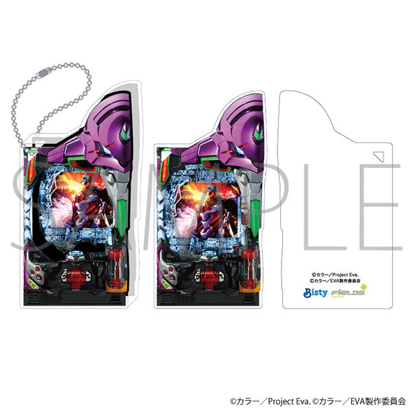 (Goods - Keychain) Evangelion Acrylic Block Keychain P Neon Genesis Evangelion - Roar to the Future