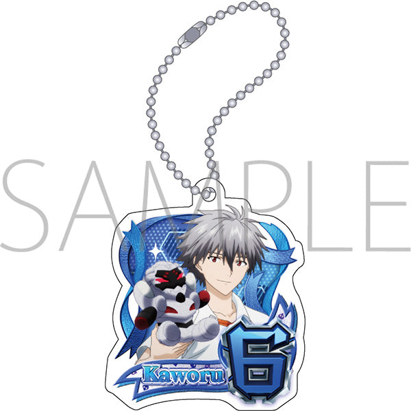 (Goods - Keychain) Evangelion Acrylic Keychain Special Stage Pattern (Kaoru)