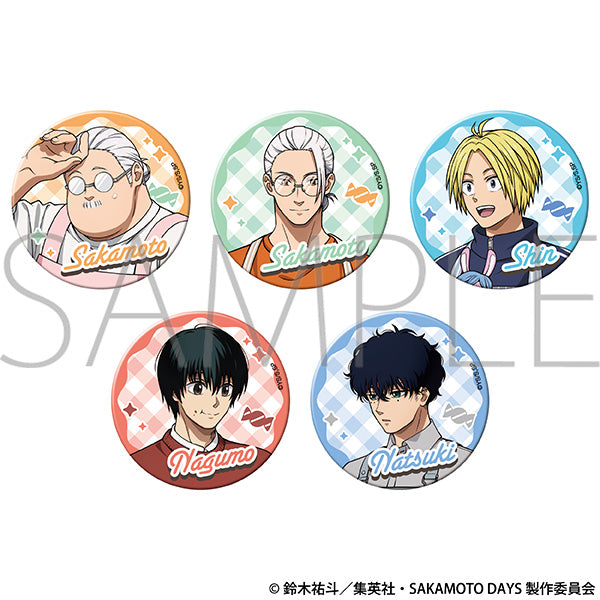 (Goods - Badge) TV Anime SAKAMOTO DAYS Chara Badge Collection White Day (Blind Box -Single)