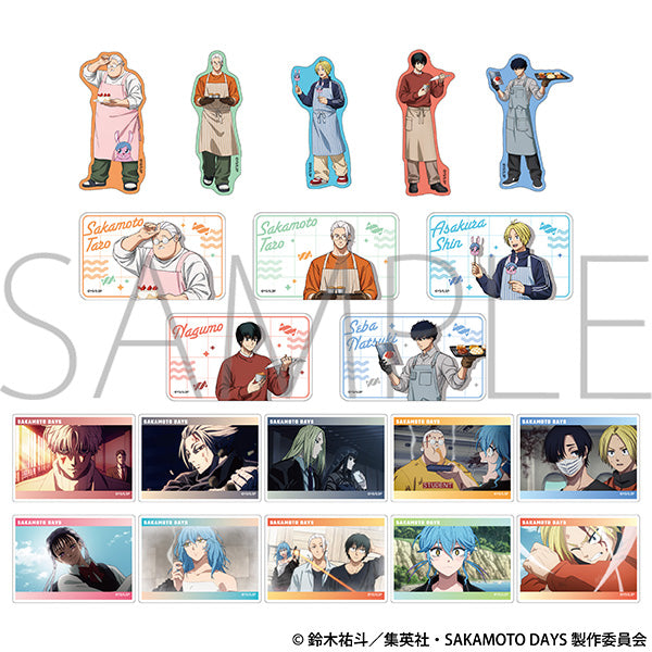 (Goods - Sticker) TV Anime SAKAMOTO DAYS Peta Collection (20 Types Total, 1 Pack x2) (Blind Box -Single)