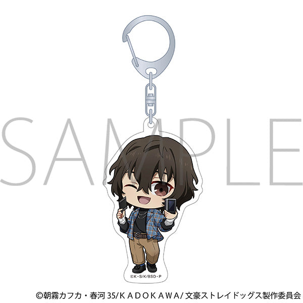 (Goods - Keychain) Bungo Stray Dogs Acrylic Keychain/Osamu Dazai