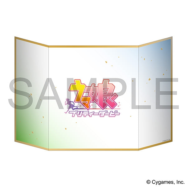 (Goods - Acrylic Stand) Umamusume: Pretty Derby Mini Folding Screen/Mr. C. B. x Katsuragi Ace