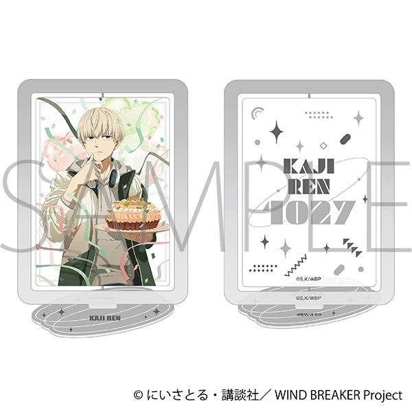 Goods - Acrylic Stand) WIND BREAKER Kurukuru Acrylic Stand Ren