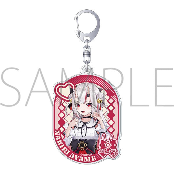 (Goods - Keychain) hololive Acrylic Keychain/Nakiri Ayame ONIKAWAII-ka Keikaku in animate