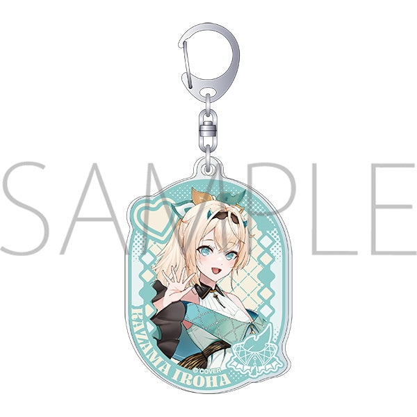 (Goods - Keychain) hololive Acrylic Keychain/Kazama Iroha ONIKAWAII-ka Keikaku in animate