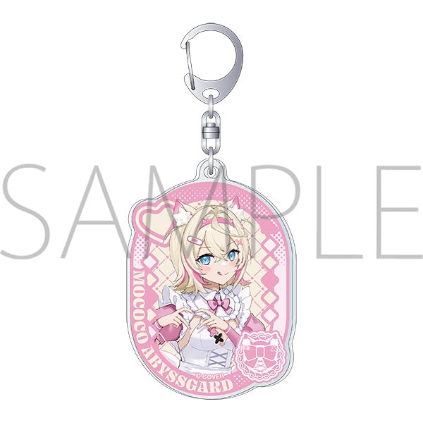 (Goods - Keychain) hololive Acrylic Keychain/Mococo Abyssgard ONIKAWAII-ka Keikaku in animate
