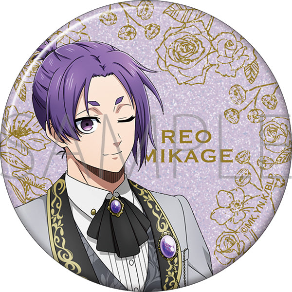 (Goods - Badge) Blue Lock Season 2 Glitter Button Badge Reo Mikage Butler