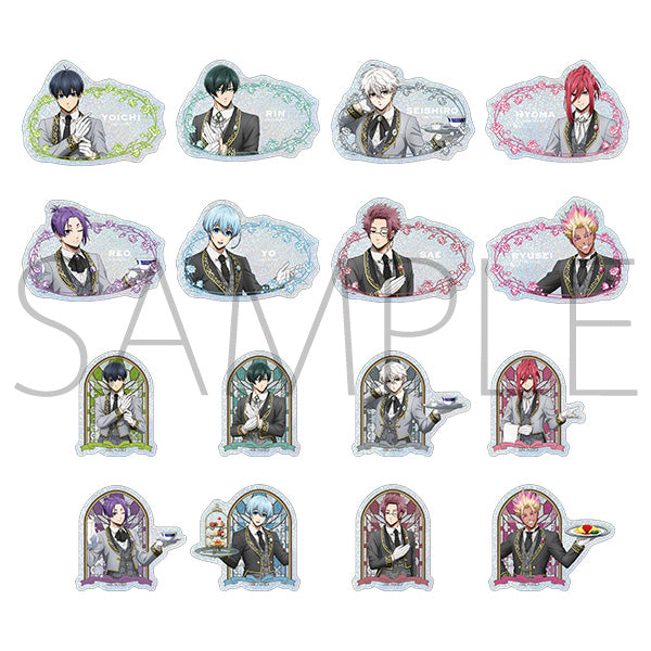 (Goods - Card) Blue Lock Season 2 Die-cut Clear Card Collection Butler (Blind Box -Single)