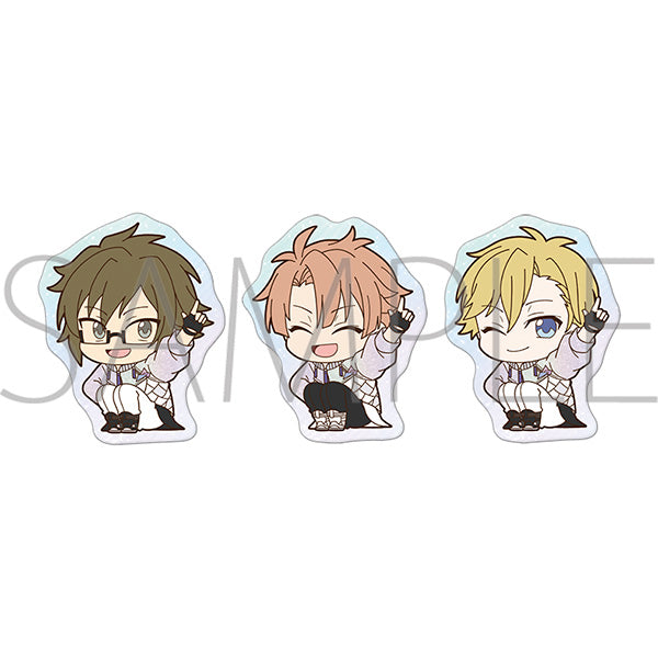 (Goods - Badge) IDOLiSH7 Pins Set / Yamato Nikaido & Mitsuki Izumi & Nagi Rokuya ViVimus Group Anniversary 2023