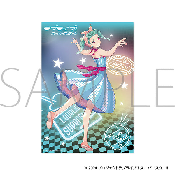 (Goods - Tapestry) Love Live! Superstar!! Clear Poster Tomari Onitsuka