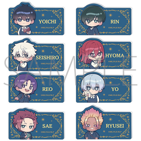 (Goods - Badge) Blue Lock Season 2 Onamae Badge Collection Little Gentleman (Blind Box -Single)