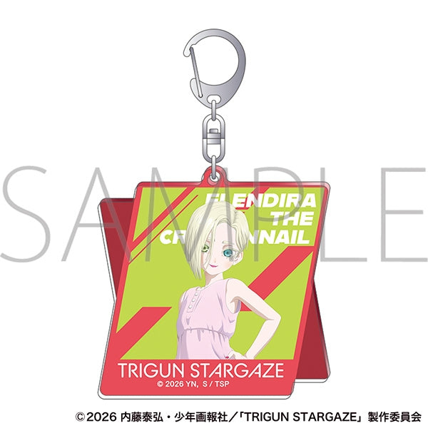 (Goods - Keychain) TRIGUN STARGAZE Acrylic Keychain - Elendira the Crimsonnail