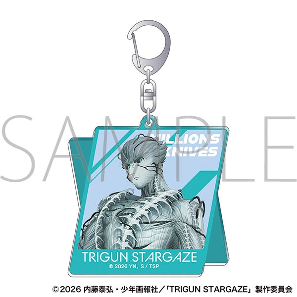 (Goods - Keychain) TRIGUN STARGAZE Acrylic Keychain - Millions Knives