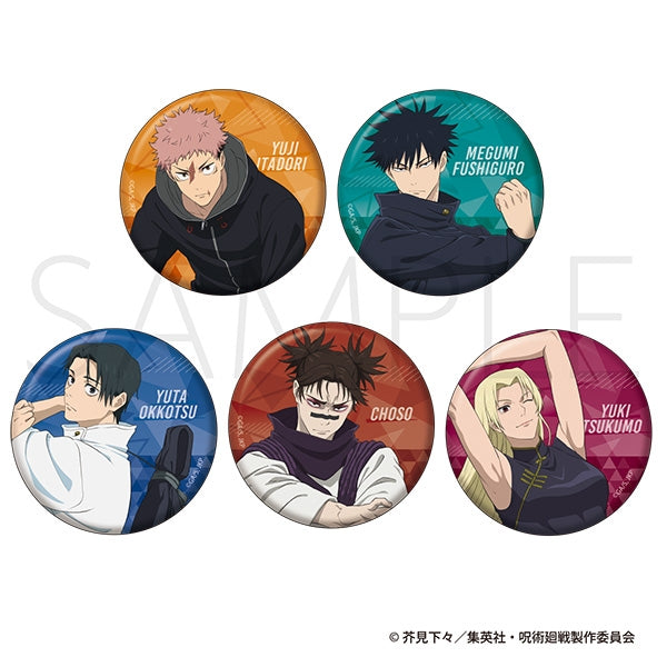 (Goods - Badge) Jujutsu Kaisen Season 3 Glitter Character Badge Collection Stretch Ver. (Blind Box -Single)
