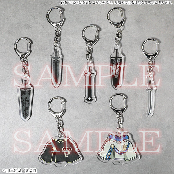 Black Clover Item & Robe Acrylic Key Holder Collection | animate USA