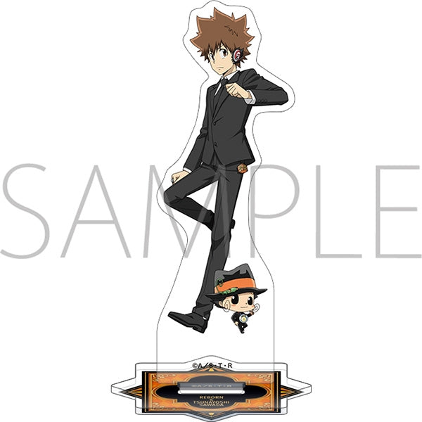 (Goods - Acrylic Stand) REBORN! Acrylic Stand Reborn & Tsunayoshi Sawada - Spring Fair