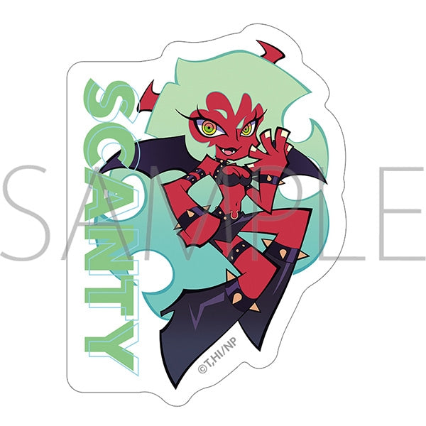 (Goods - Sticker) New PANTY & STOCKING with GARTERBELT Travel Sticker Scanty