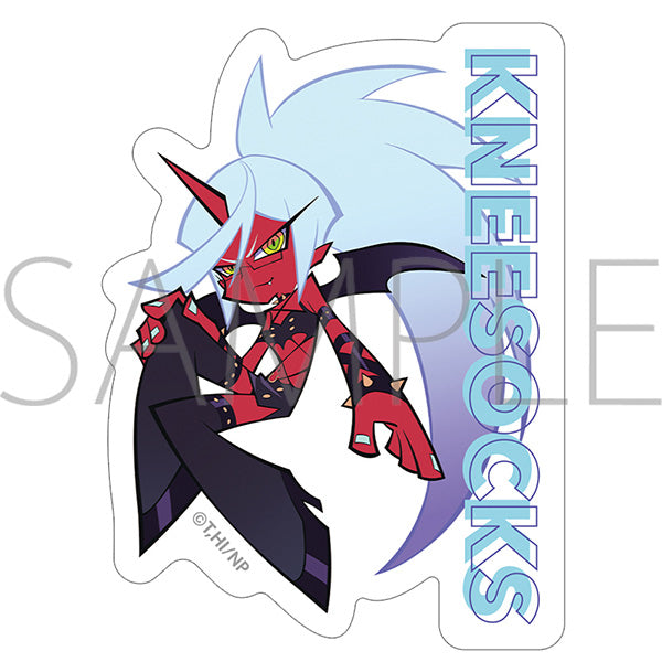 (Goods - Sticker) New PANTY & STOCKING with GARTERBELT Travel Sticker Kneesocks