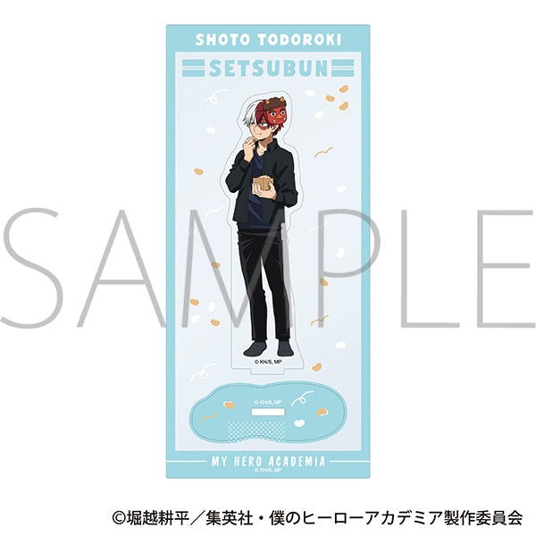 (Goods - Acrylic Stand) My Hero Academia Acrylic Stand Shoto Todoroki Throw the Beans!