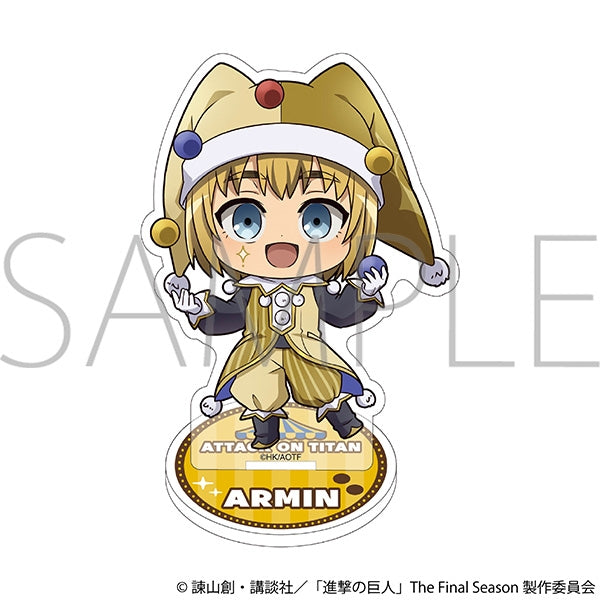 (Goods - Acrylic Stand) Attack on Titan Mini Acrylic Stand - Armin Chibi Clown