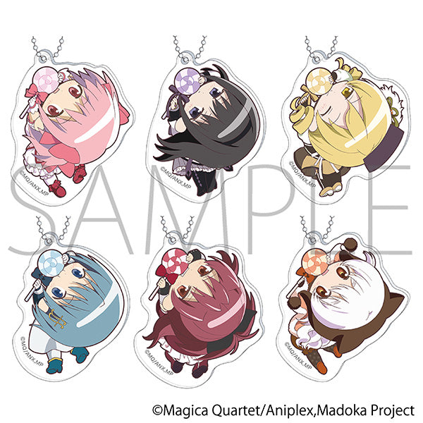 (Goods - Keychain) Puella Magi Madoka Magica Kapurikko Acrylic Keychain Collection (Blind Box -Single)