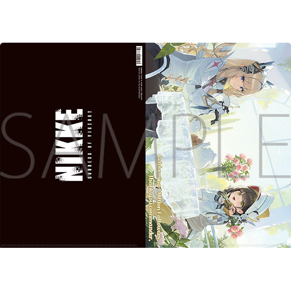 Goods - Clear File) GODDESS OF VICTORY: NIKKE Metal Clear File / A