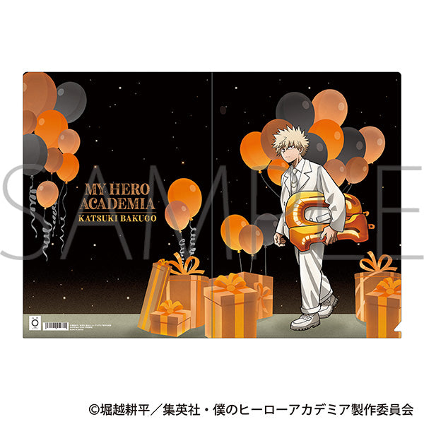 (Goods - Clear File) My Hero Academia Clear File Katsuki Bakugo 10th Anniversary Sprint