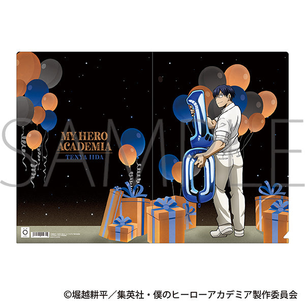 (Goods - Clear File) My Hero Academia Clear File Tenya Iida 10th Anniversary Sprint