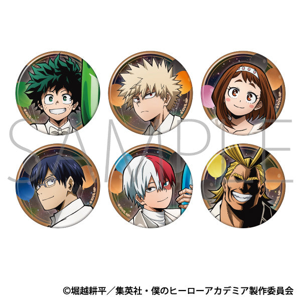(Goods - Badge) My Hero Academia Iridescent Chara Badge Collection 10th Anniversary Sprint (Blind Box -Single)