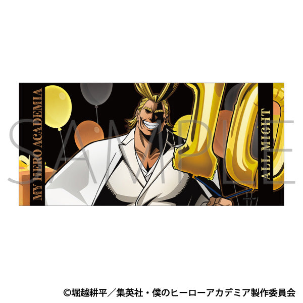 (Goods - Towel) My Hero Academia Big Towel All Might 10th Anniversary Sprint
