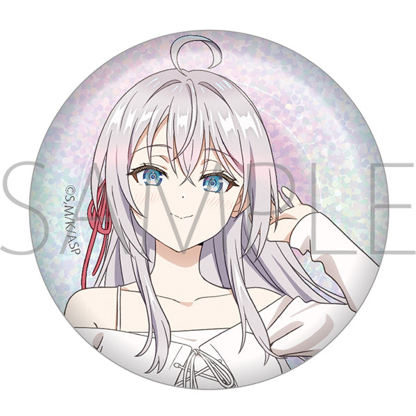 (Goods - Badge) Alya Sometimes Hides Her Feelings in Russian Glitter Button Badge Alisa Mikhailovna Kujo