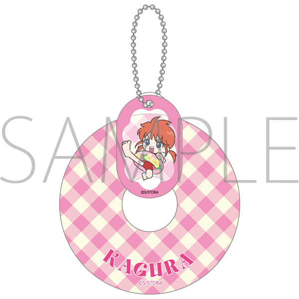 (Goods - Keychain) Gintama Swim Ring Acrylic Keychain / Kagura Pool