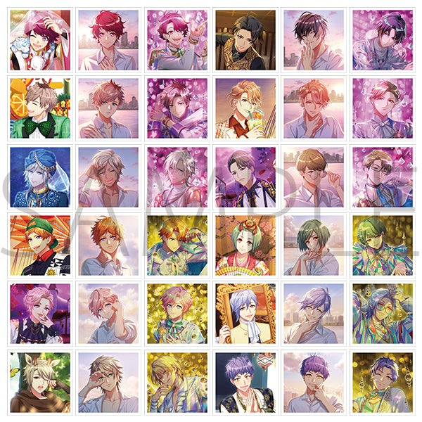 (Goods - Bromide) A3! MashiColle Square Photo Collection / Vol. 11 Spring Troupe & Summer Troupe (Blind Box -Single)