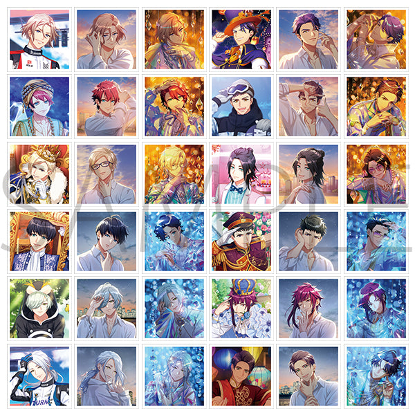 (Goods - Bromide) A3! MashiColle Square Photo Collection / Vol. 11 Autumn Troupe & Winter Troupe (Blind Box -Single)
