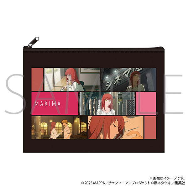(Goods - Pouch) Chainsaw Man The Movie: Reze Arc Flat Pouch / Makima