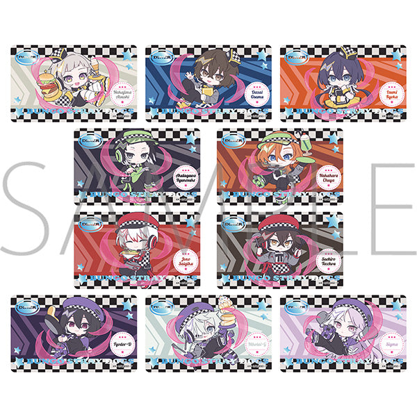 (Goods - Card) Bungo Stray Dogs Foil Stamped Clear Card Collection / Pastel Pop (Blind Box -Single)