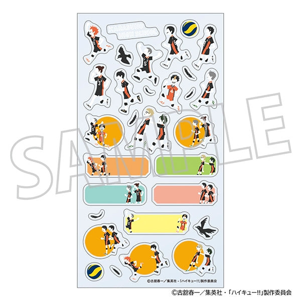 (Goods - Sticker) Haikyu!! Planner Stickers - Karasuno High Yuru Palette