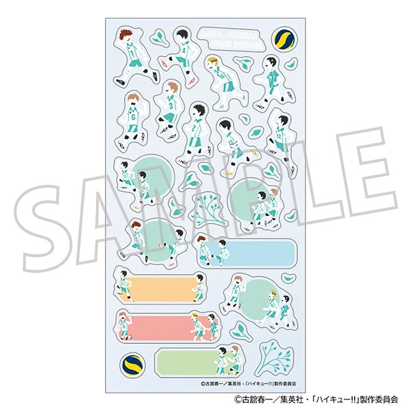 (Goods - Sticker) Haikyu!! Planner Stickers - Aoba Johsai High Yuru Palette
